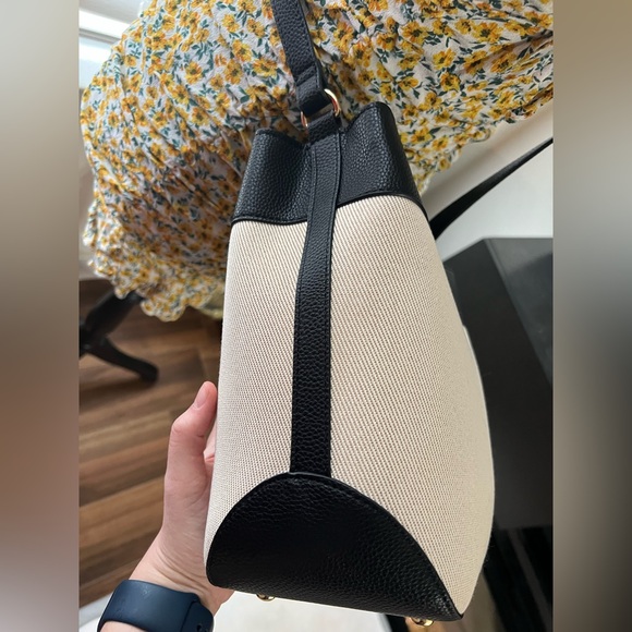 Nanette Lepore Black and Cream Purse - Picture 8 of 13